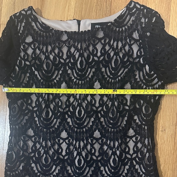 RN Studio | Elegant Black Lace Dress - Picture 8 of 16